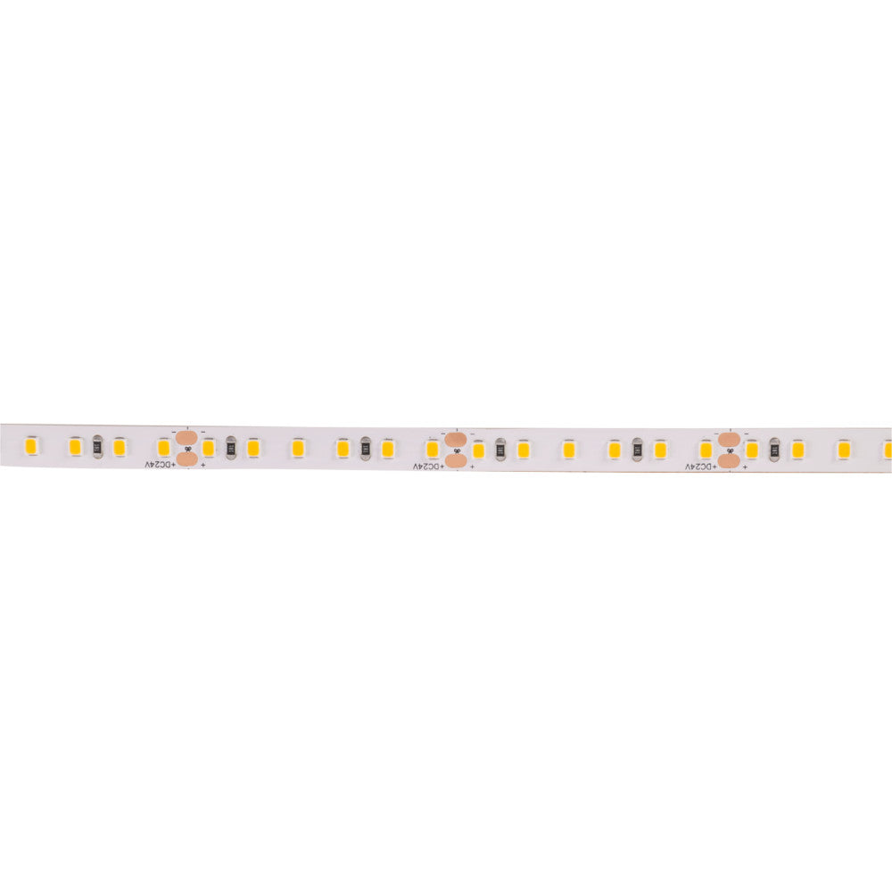 Faixa de 600 LEDs 60W 7.000Lm CRI85 3000ºK SMD2835 24VDC Branco 40.000H-Branco Quente