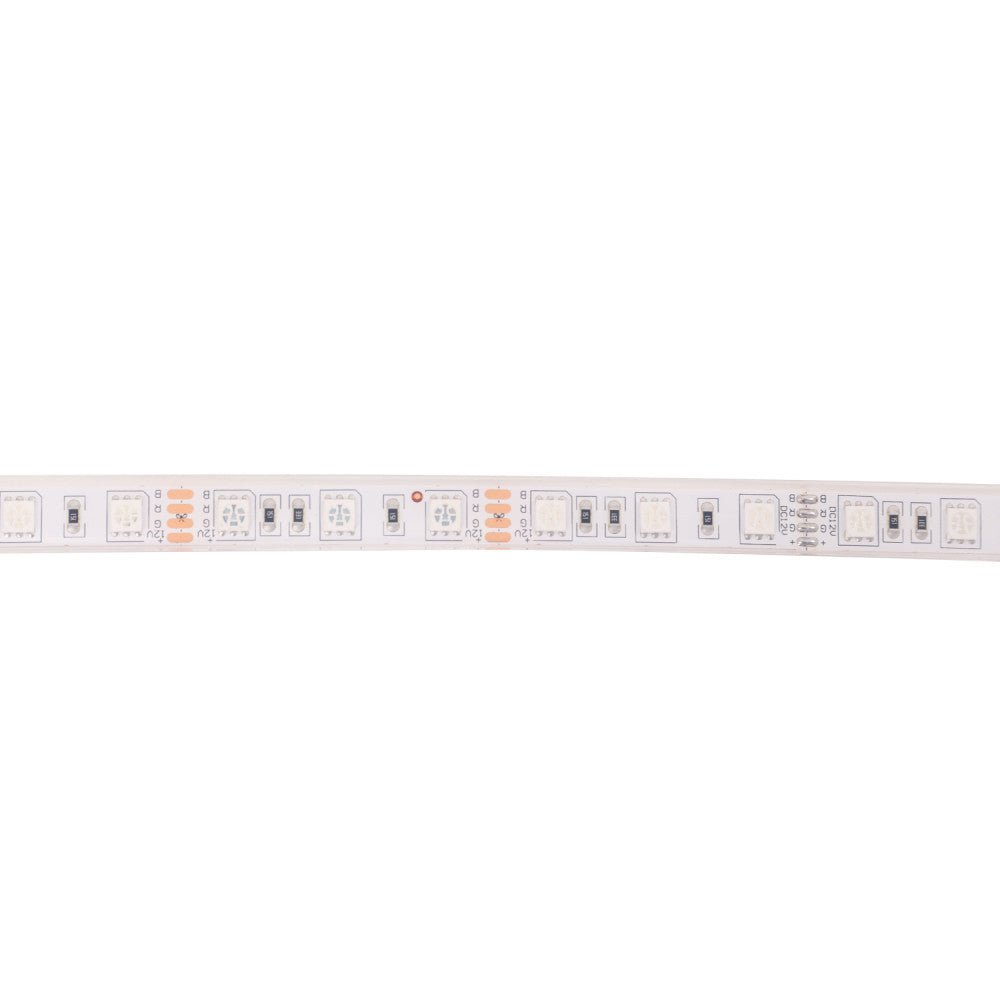 Faixa de 60 LEDs 72W 4.000Lm SMD5050 12VDC IP68 RGB Submersível x5M 40.000H-RGB