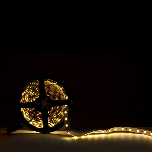 Faixa de 300 LEDs 60W 7.000Lm CRI85 6000ºK SMD5050 24VDC IP20 x5M 40.000H-Branco Frio