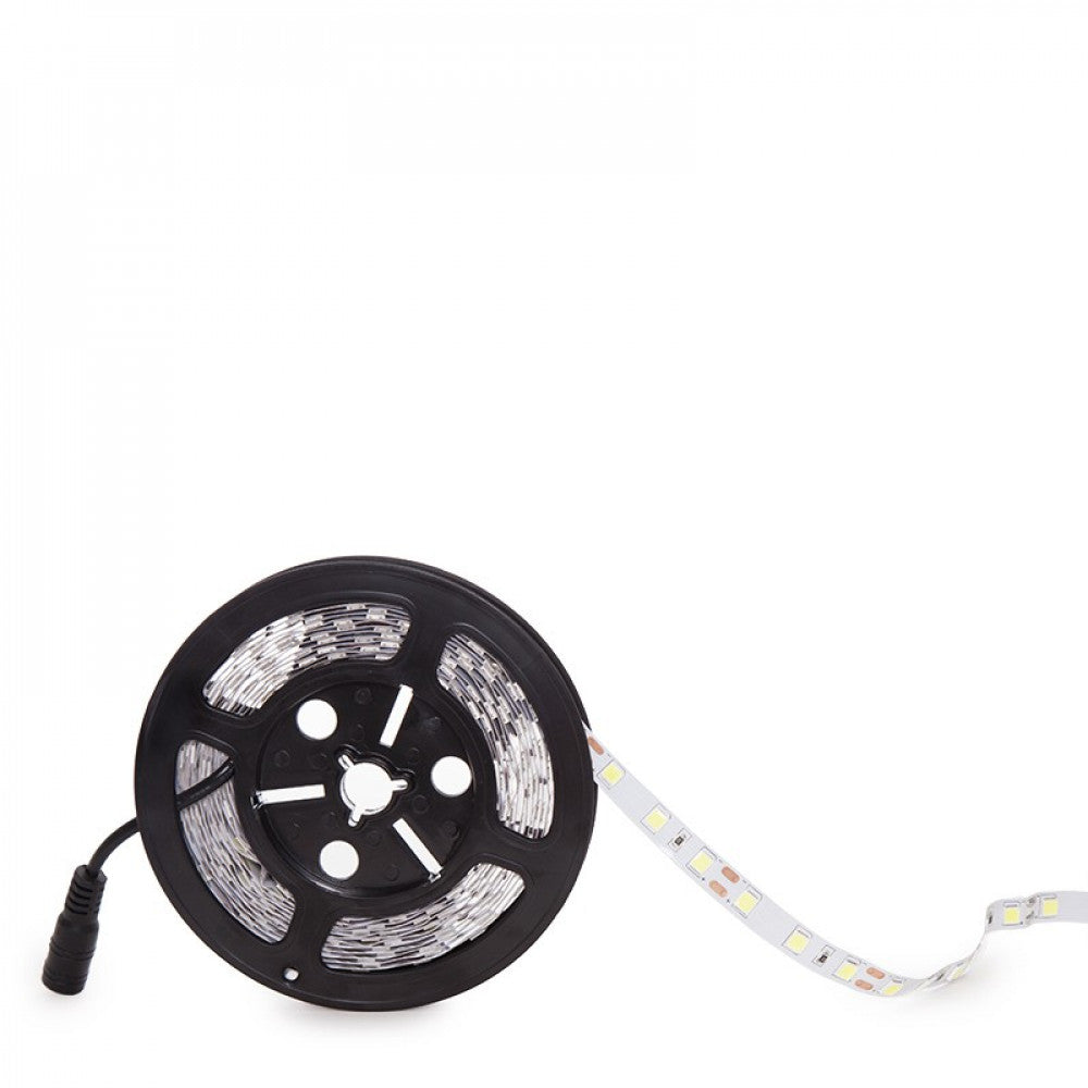 Faixa de 60 LEDs/M 100W 6.900Lm CRI85 6000ºK SMD5054 12VDC IP20 x5M 40.000H-Branco Frio