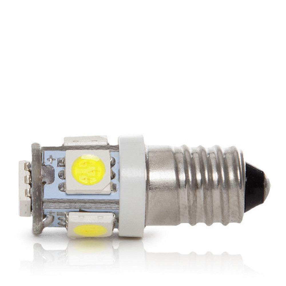 Lâmpada LED E10 1W 90Lm 6000ºK 12VDC LEDs 40.000H
