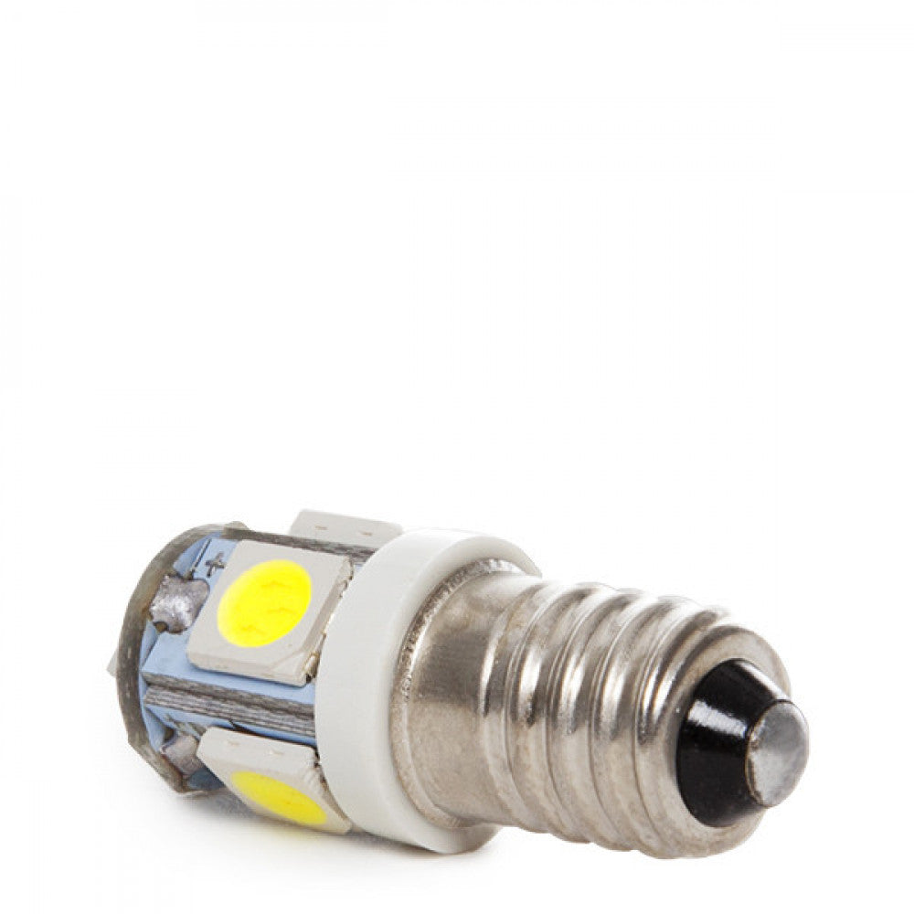 Lâmpada LED E10 1W 90Lm 6000ºK 12VDC LEDs 40.000H