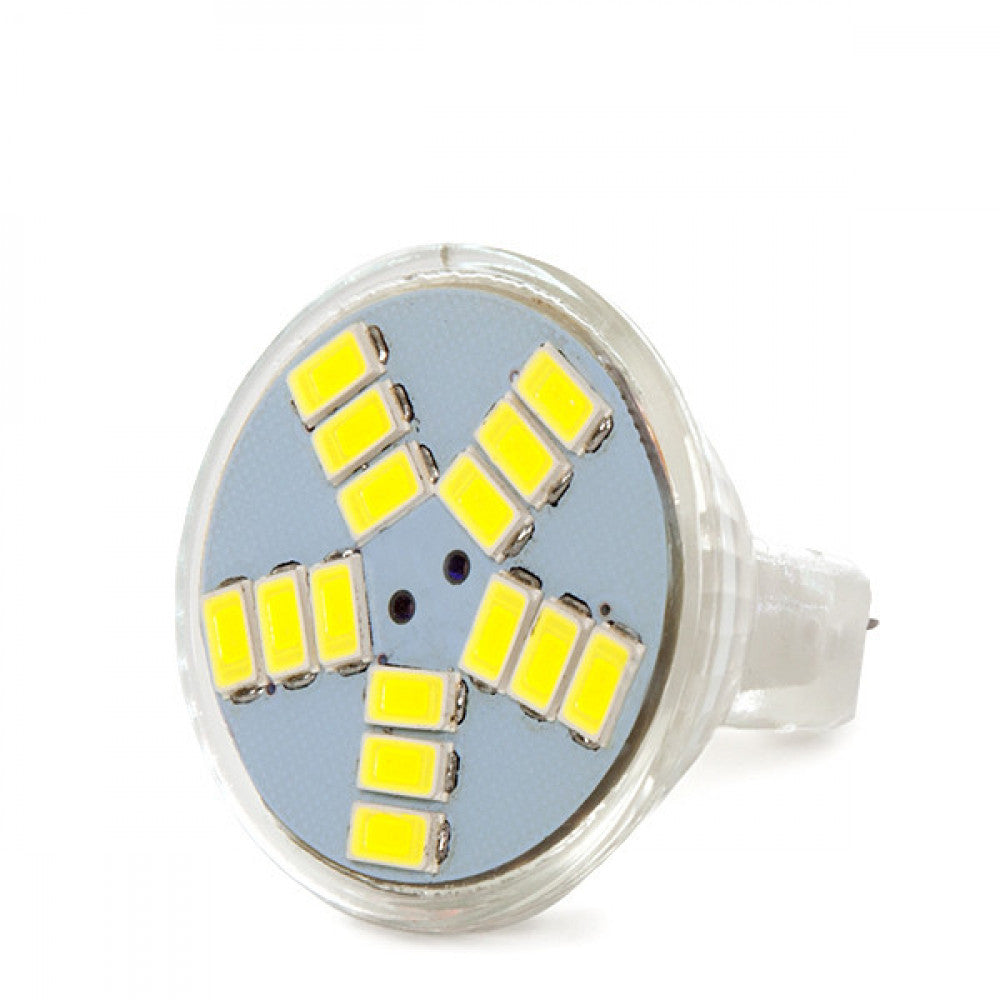 Lâmpada LED Gu4 2,5W 180Lm 6000ºK MR11 40.000H