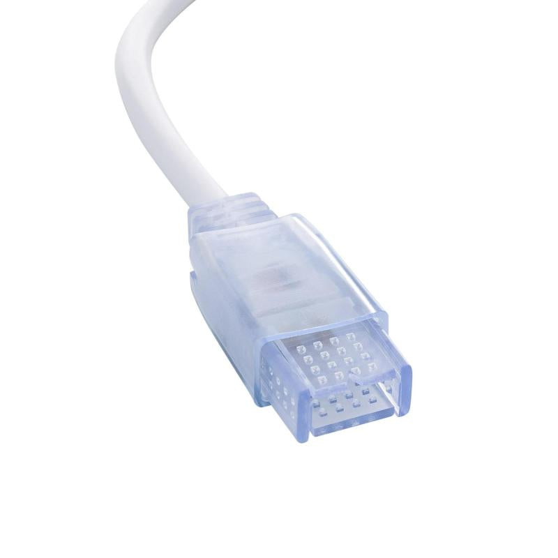 Cabo Conector entre fitas LED SMD&COB 220V AC IP65 Monocor Largura 12mm