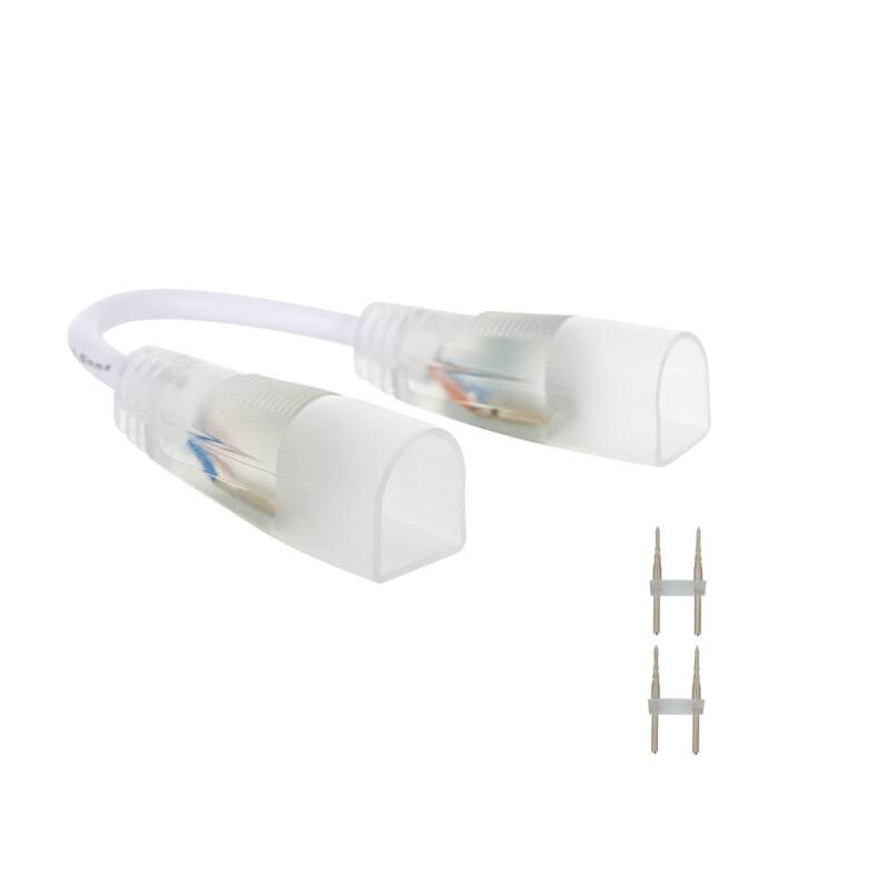 Cabo Conector para Fita LED Néon Regulável, 220 V, Semicircular, 180 cm, IP67