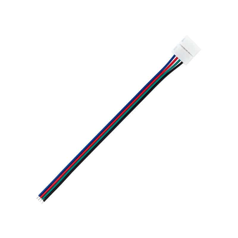 Cabo Conector Rápido Fita LED 12/24V RGB 10mm 4 PIN