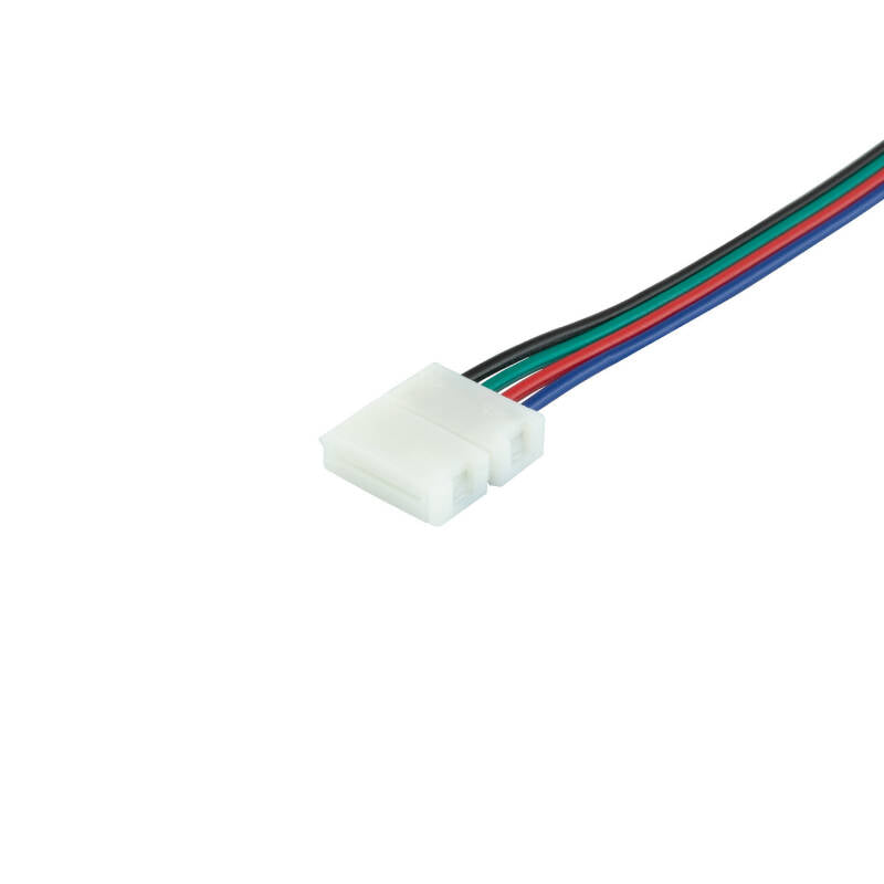 Cabo Conector Rápido Fita LED 12/24V RGB 10mm 4 PIN