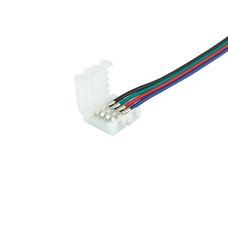 Cabo Conector Rápido Fita LED 12/24V RGB 10mm 4 PIN