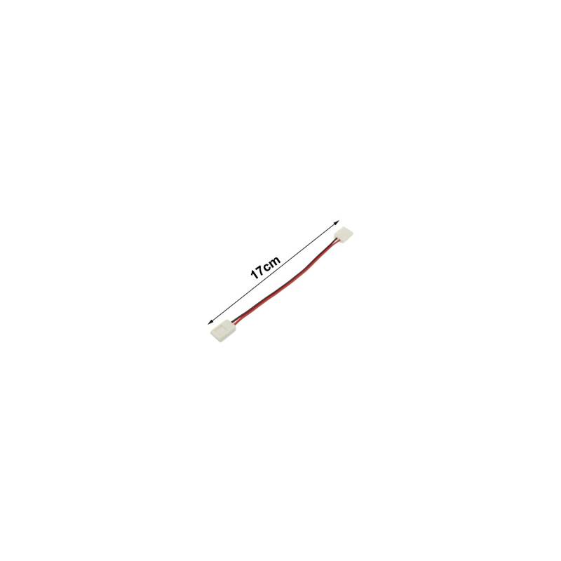 Cabo Duplo Conector Rápido Fita LED 12/24V Monocor 10mm