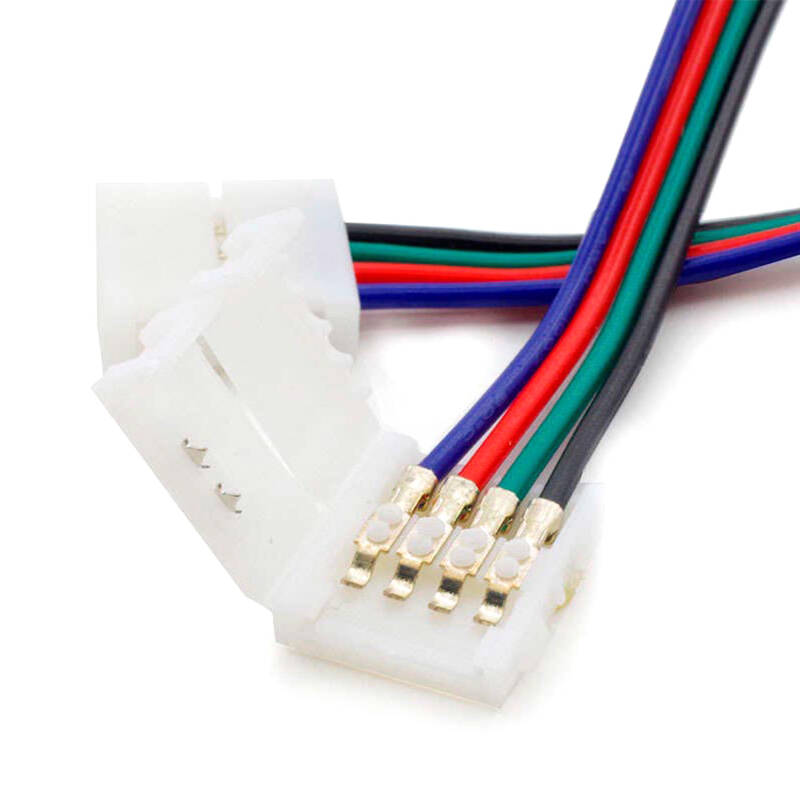 Cabo Duplo Conector Rápido Fita LED 12/24V RGB 10mm