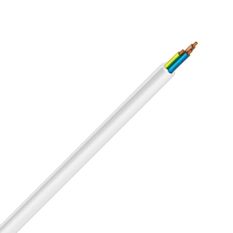 Cabo Flexível Interior 3 x 1,5mm² Branco 1kV RV-K
