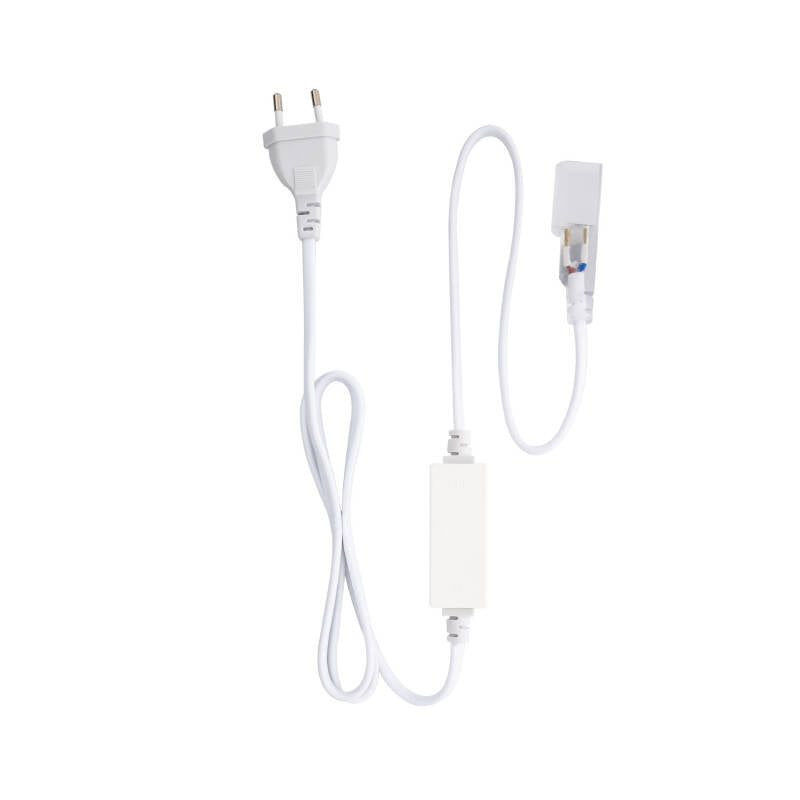 Cabo Retificador Corrente para o Neon LED Regulável 220V AC 120 LED/m Monocor IP67 a Medida Corte a cada 100 cm