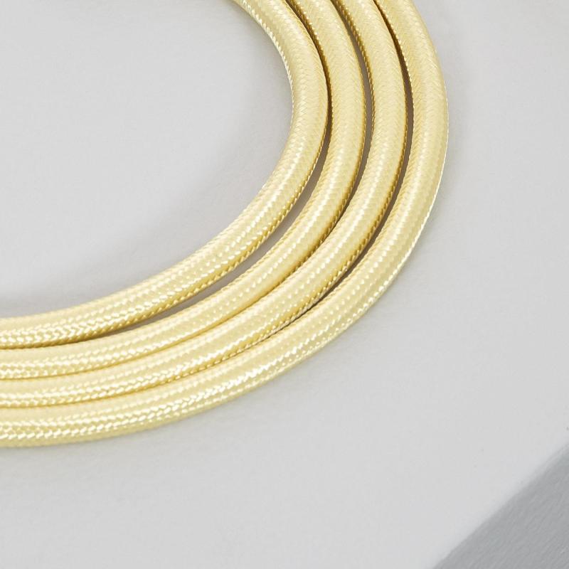 Cabo Têxtil Eléctrico Dourado