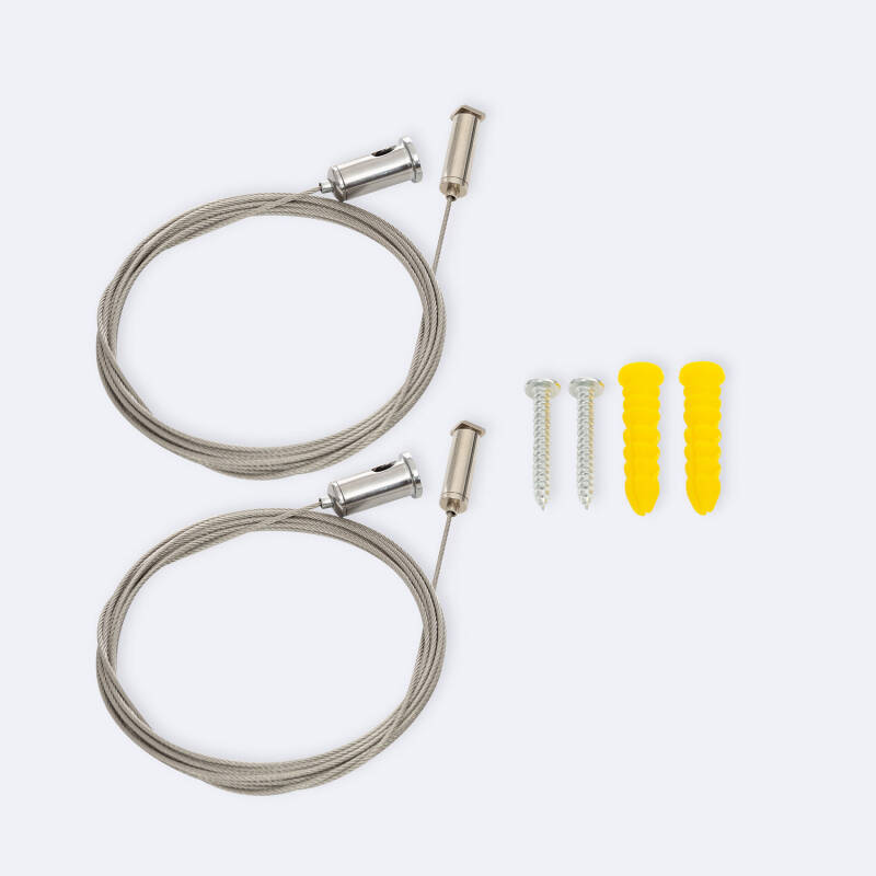 Cabos de Suspensão 3m Barra Lineal LED Luxor (UGR19)