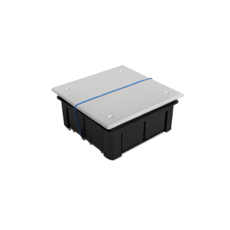 Caixa de Junção e Derivação Encastrável C12 com Parafusos 105x105x51 mm