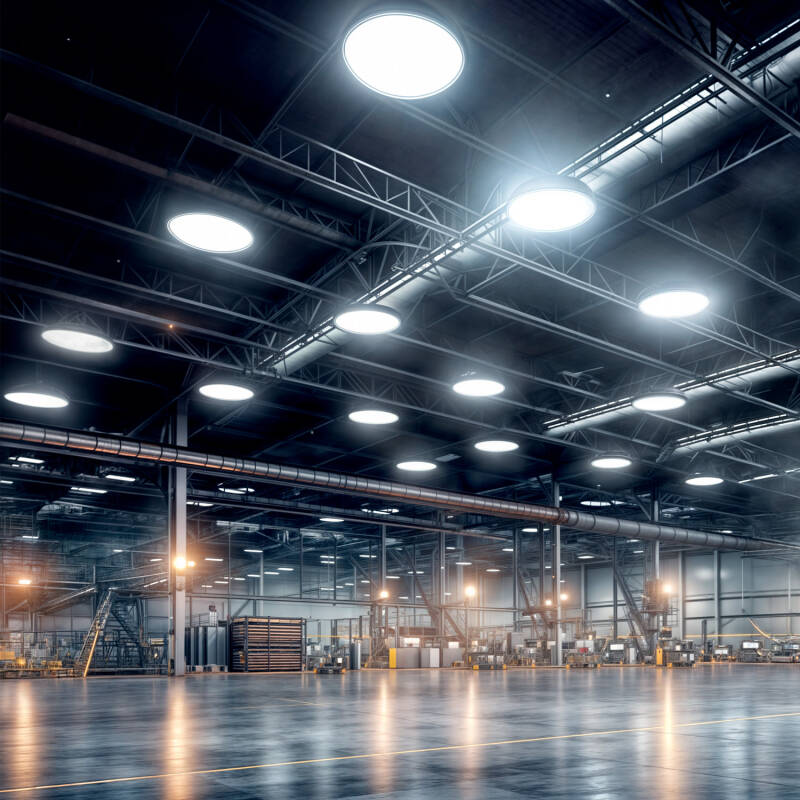Campânula LED Industrial UFO 100W 200lm/W PHILIPS Xitanium Regulável 1-10V LEDNIX HBM