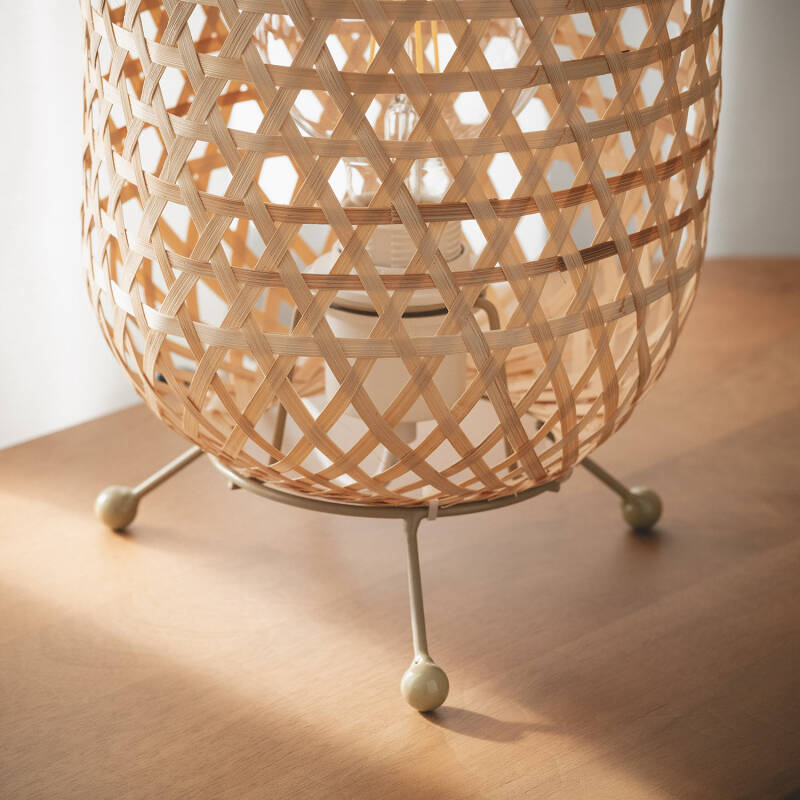 Candeeiro de Mesa Bambu Chia