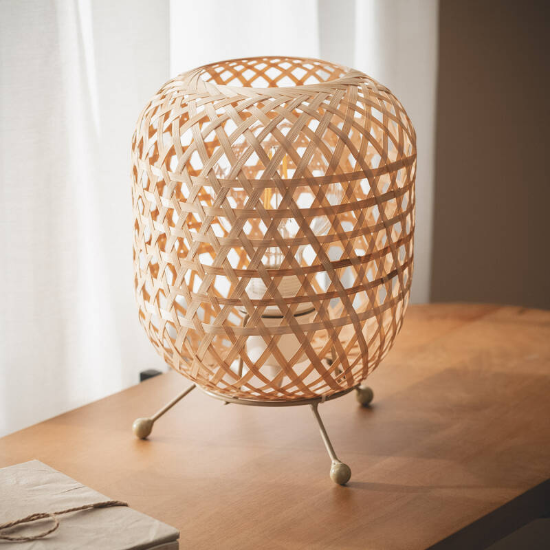 Candeeiro de Mesa Bambu Chia