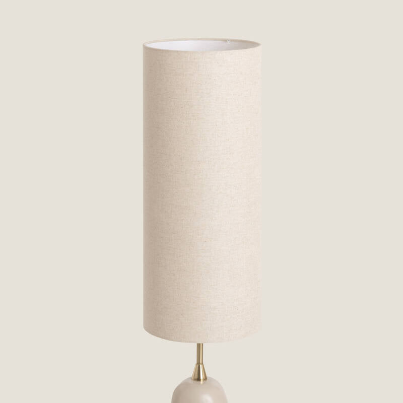 Candeeiro de Mesa Cerâmica e Tecido Bryony