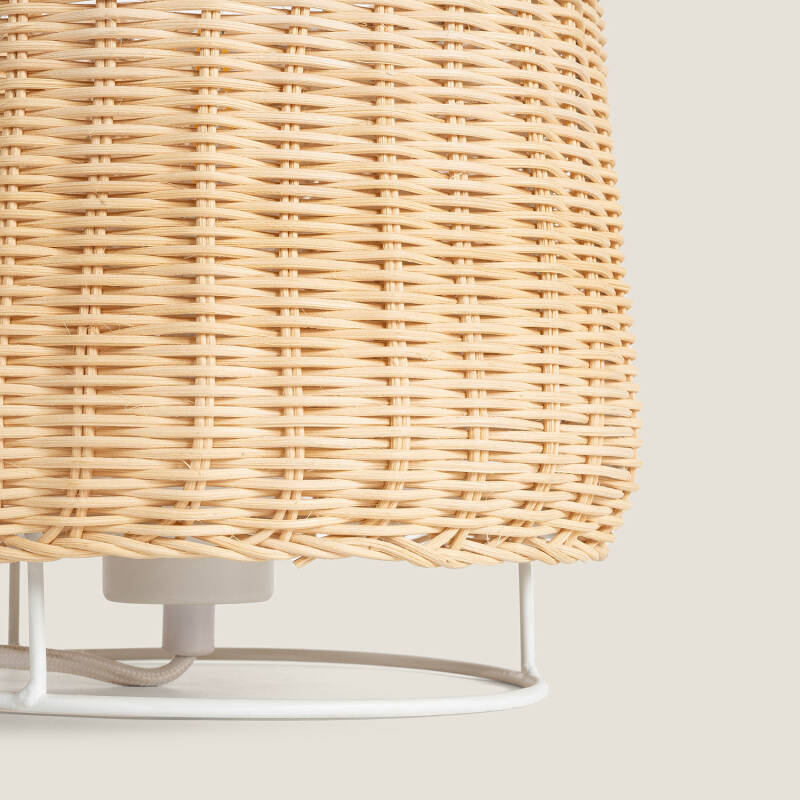 Candeeiro de Mesa de Rattan Gondia