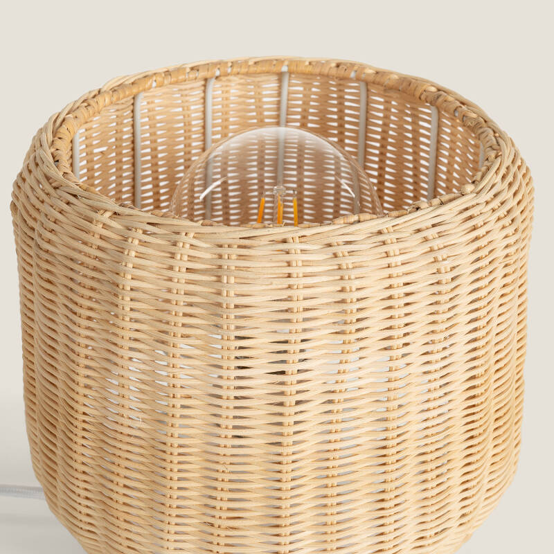 Candeeiro de Mesa de Rattan Gondia