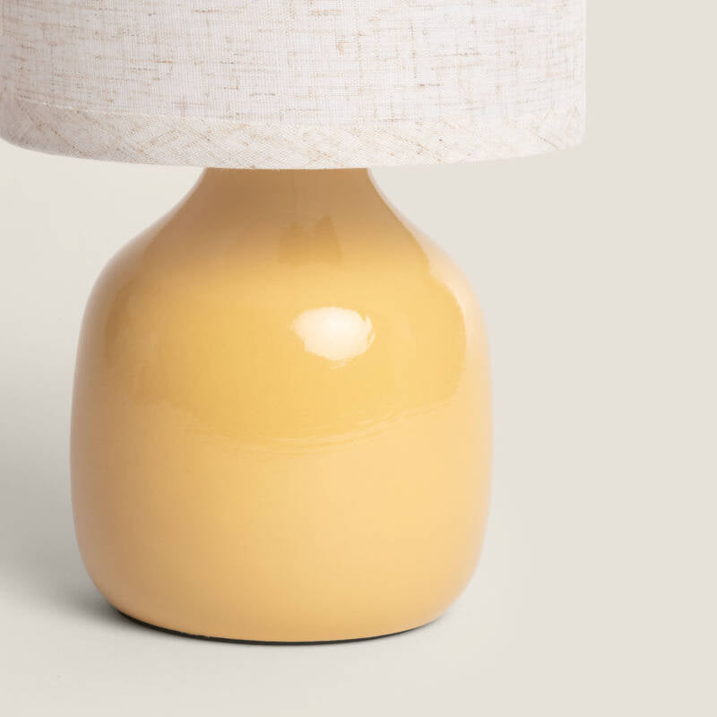 Candeeiro de Mesa em Cerâmica Cleo
