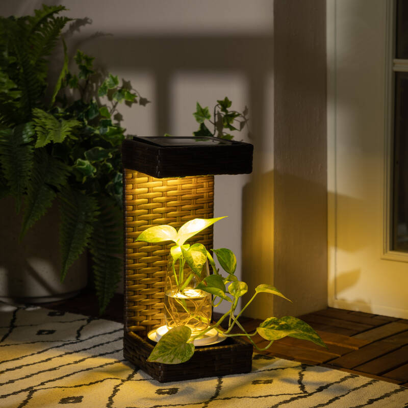 Candeeiro de Mesa Exterior Solar LED Agra