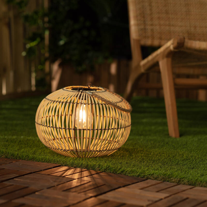 Candeeiro de Mesa solar LED para Exterior de Rotim Sirpur