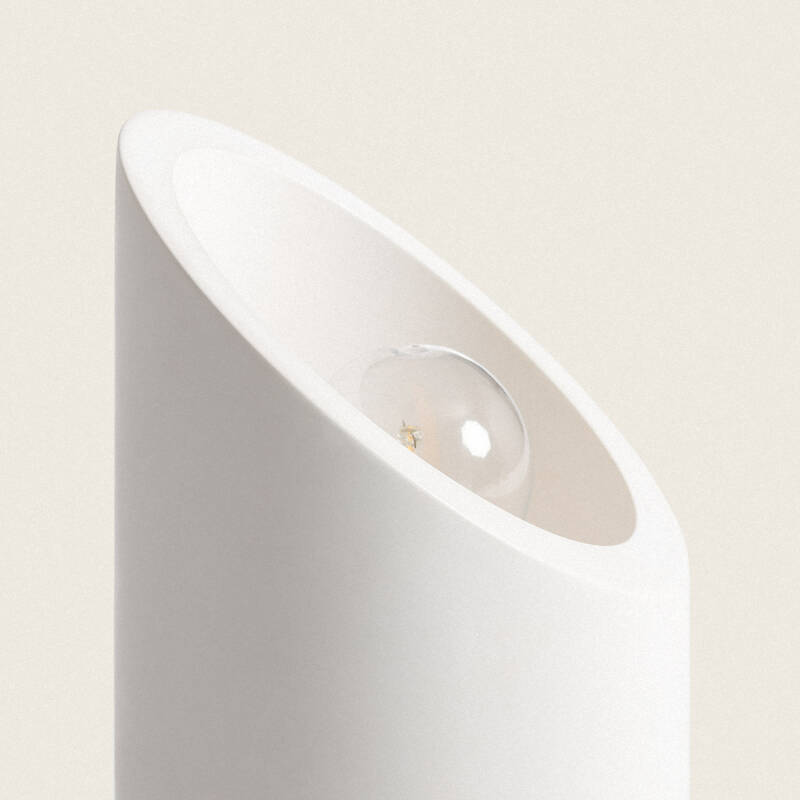 Candeeiro de Mesa Gesso Rise Uplighter com Bateria USB Recarregável
