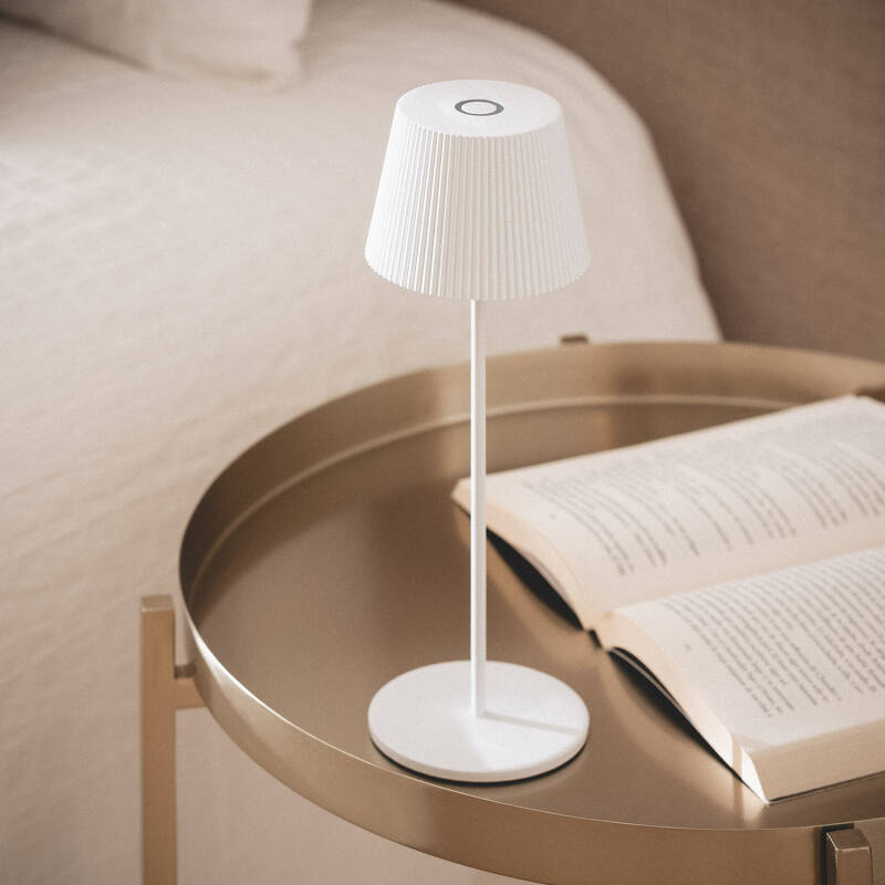 Candeeiro de Mesa LED 1.2 W Portátil para Exterior Alumínio com Bateria Recarregável Willox