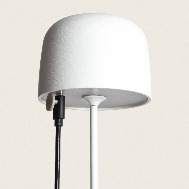 Candeeiro de Mesa LED Portátil para Exterior Alumínio com Bateria Recarregável Wink