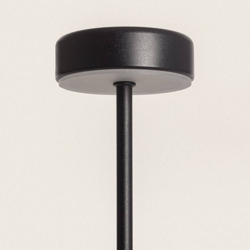 Candeeiro de Mesa LED Portátil em Metal com Bateria USB Recarregável Zimba