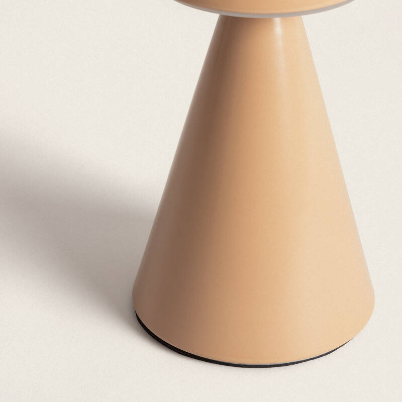 Candeeiro de Mesa LED Portátil com Bateria USB Recarregável em Metal Azana