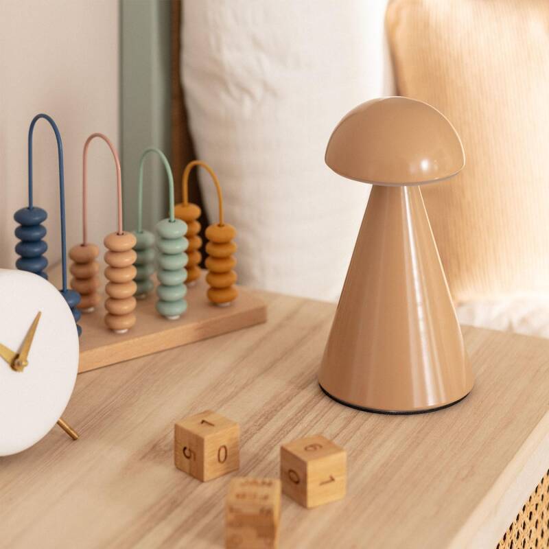 Candeeiro de Mesa LED Portátil com Bateria USB Recarregável em Metal Azana