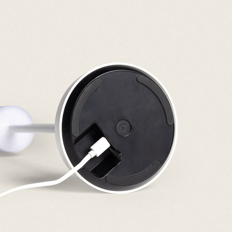 Candeeiro de Mesa LED portátil para Exterior com Bateria USB Recarregável Metal Katuma