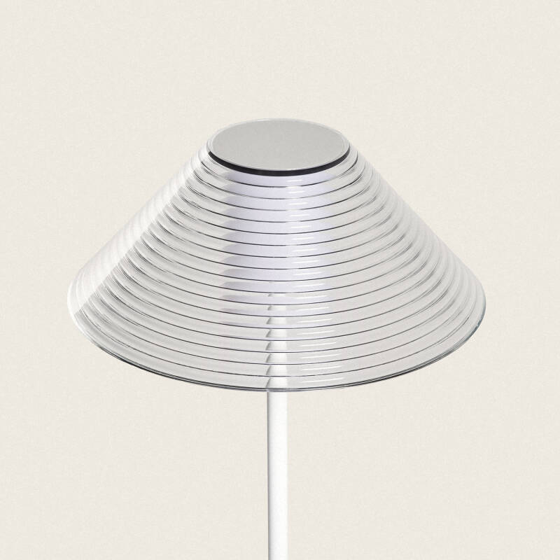 Candeeiro de Mesa LED portátil para Exterior com Bateria USB Recarregável Metal Katuma