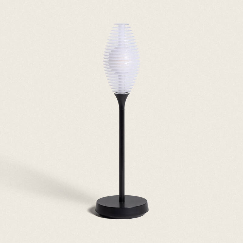 Candeeiro de Mesa LED Portátil Exterior com Bateria USB Recarregável em Metal Dukuza