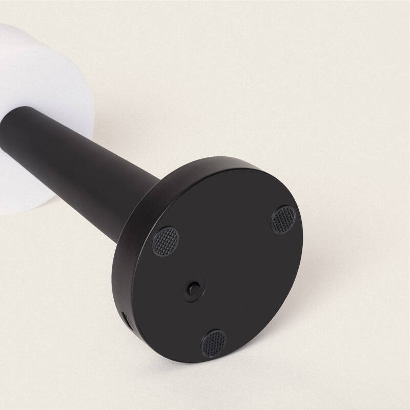 Candeeiro de Mesa LED Portátil Metal com Bateria USB Recarregável Greta