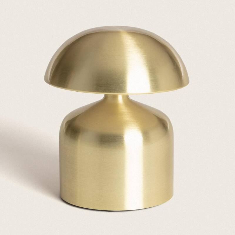 Candeeiro de Mesa LED Portátil Metal com Bateria USB Recarregável Ibbie