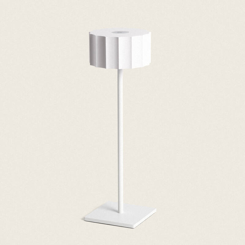 Candeeiro de Mesa LED 3W Portátil para Exterior com Bateria USB Recarregável Cesc