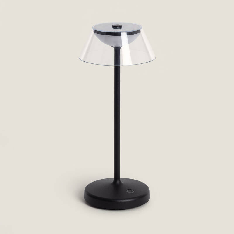 Candeeiro de Mesa LED de 3 W Portátil com Bateria USB Recarregável em Alumínio Dipley
