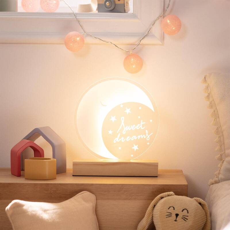 Candeeiro de Mesa LED Infantil Melunis 5W
