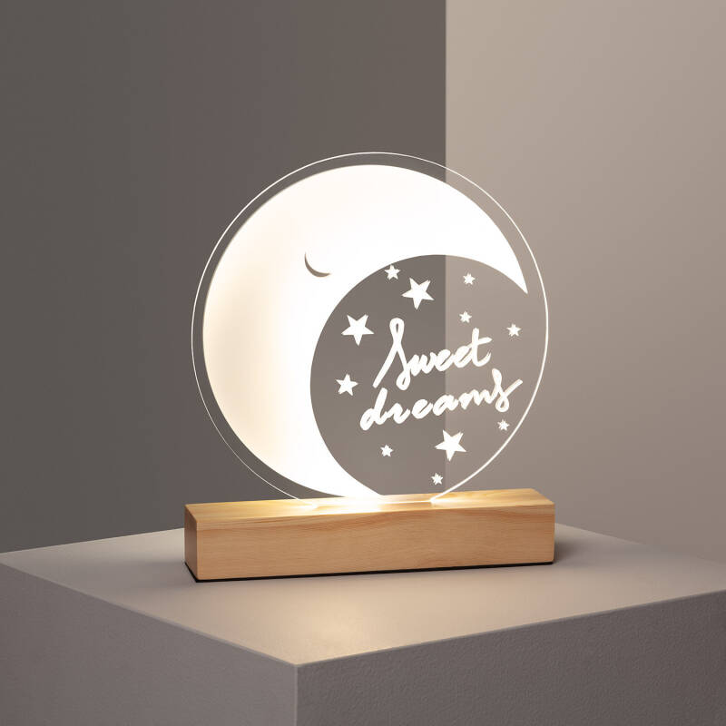 Candeeiro de Mesa LED Infantil Melunis 5W