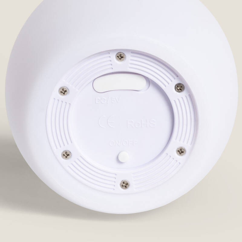 Candeeiro de mesa LED RGB Portátil Muna para uso exterior com Bateria Recarregável