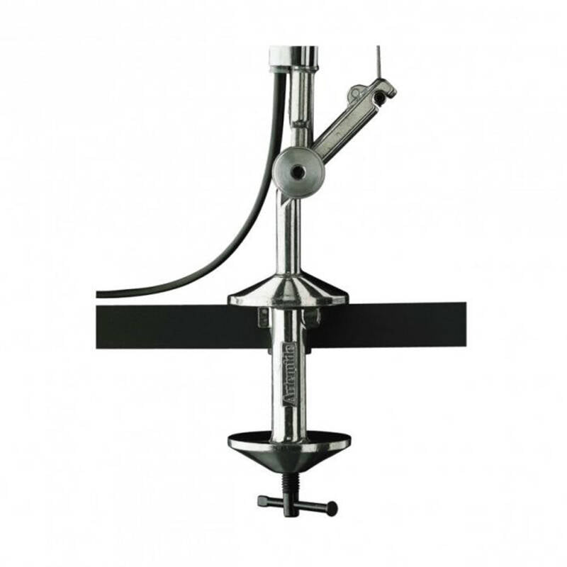 Candeeiro de Mesa LED Tolomeo Micro com Fixador Branco Brilho ARTEMIDE