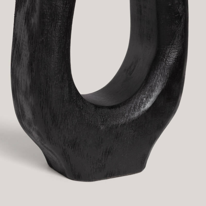 Candeeiro de Mesa Madeira Black Darshan ILUZZIA