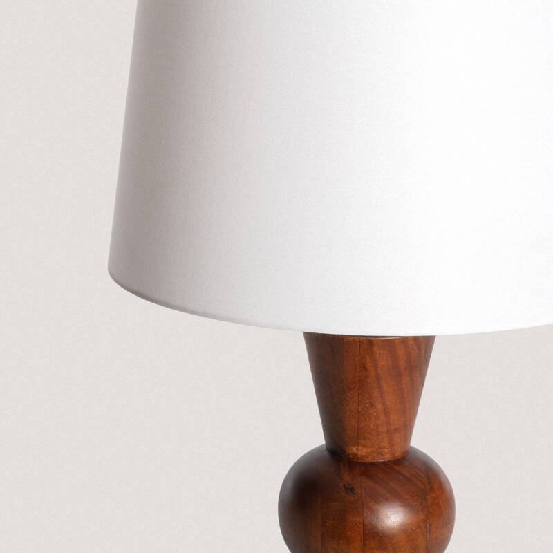 Candeeiro de Mesa Madeira Vinda ILUZZIA