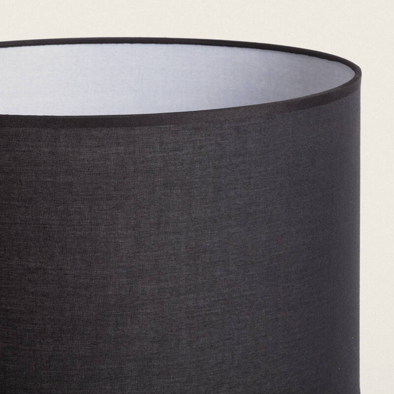 Candeeiro de Mesa Metal e Tecido Samoa