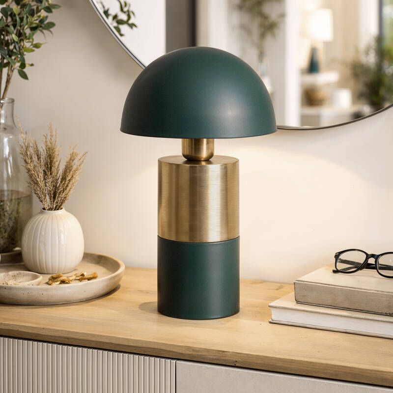 Candeeiro de Mesa Metal Lis