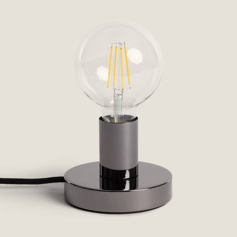 Candeeiro de Mesa Metálico Posaluce Cobble Creative-Cables ABM21VBODEUBRX03-L